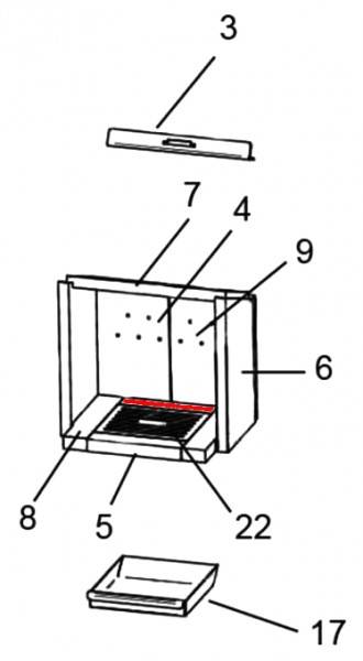 Justus Reno Soft Bodenstein hinten A Vermiculitestein