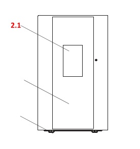 Wodtke PE Nova Einbaugerät air+ vidrio de visualización