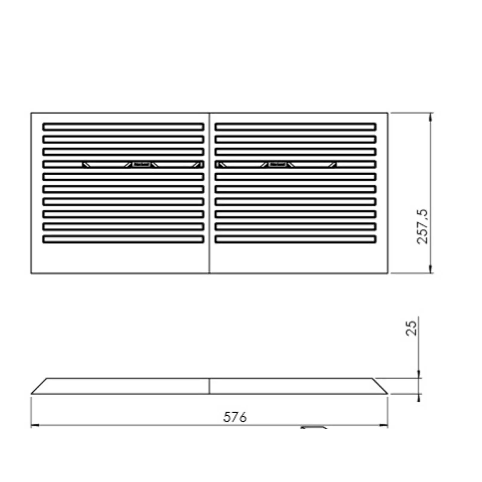 Termatech TT55 ladrillo de la pared trasera juego