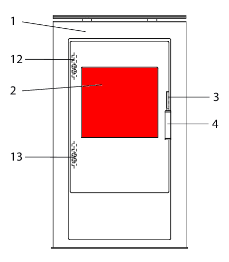 Wodtke KK 80-1 vidrio de visualización