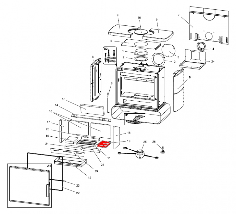 Haas+Sohn Kensington easy 347.15 Bodenstein rechts