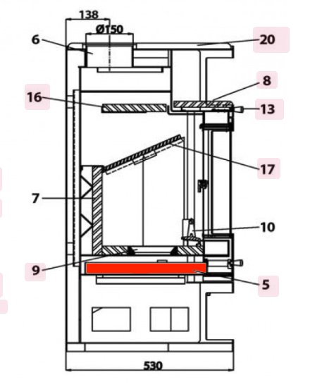 Haas+Sohn Lahti 250.17 Aschekasten