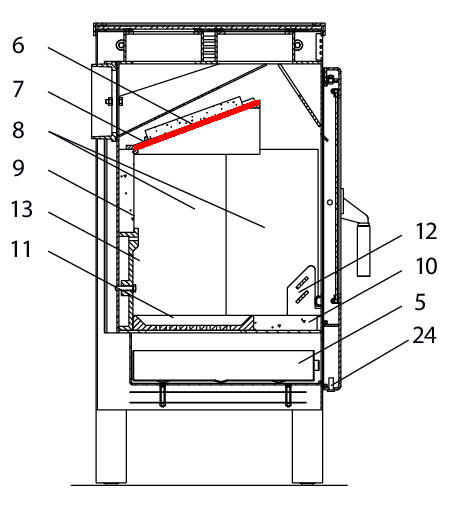 Wodtke H 01 soporte desvío de tiro