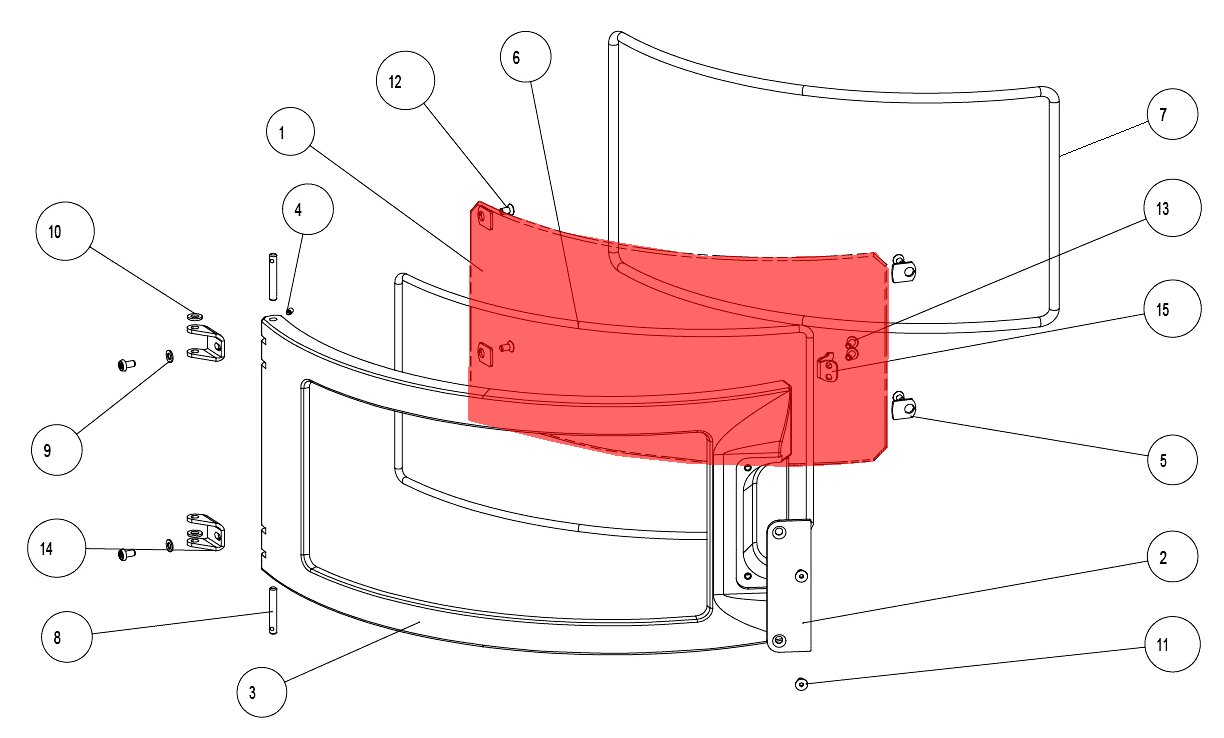 Austroflamm Uno Back vidrio de visualización compartimento de cocción