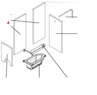 Haas+Sohn HSP 8 Home 445.08 Pierre de paroi de fond