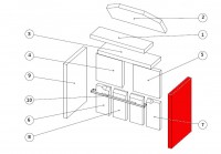 Wamsler Typ 10182 Seitenstein rechts 