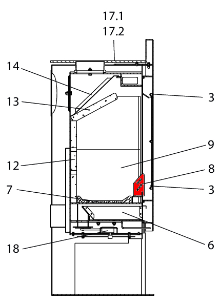 Wodtke KK 94 rejilla vertical