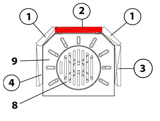 Haas+Sohn I 2060 Rückwandstein