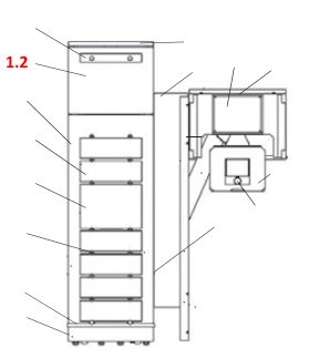 Wodtke ivo.tower junta cargador de pellets