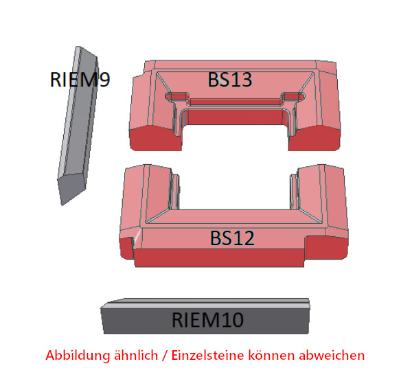 Schmid Ekko 45(45)/57 ladrillo de suelo juego B