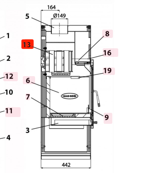 Haas-Sohn Belaqua 468.19 intercambiador de calor