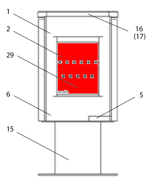 Wodtke K 120A vidrio de visualización