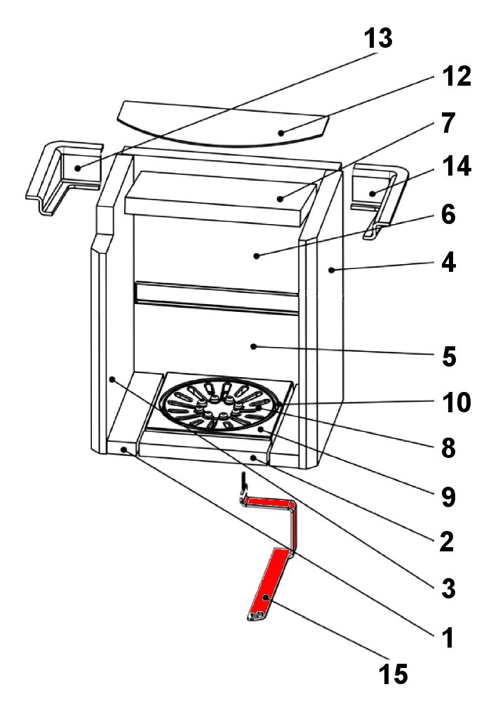 Drooff Sondrio 3 varilla vibratoria