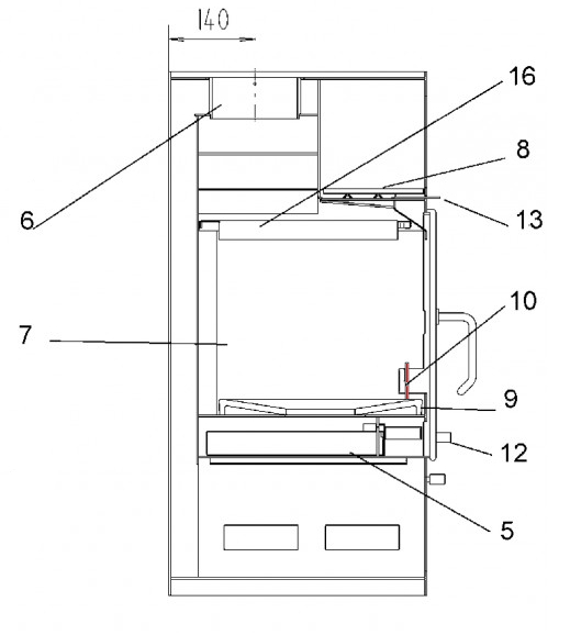 Haas-Sohn Bergen II 167.15 rejilla vertical