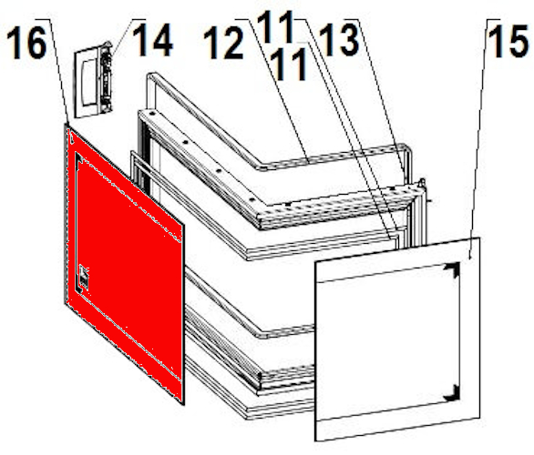 Austroflamm Dexter R 2.0 vidrio de visualización