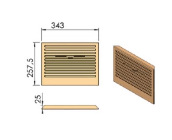 Termatech TT21 Brennraumstein