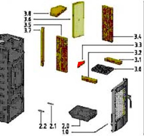 Oranier Artos Bodenstein hinten