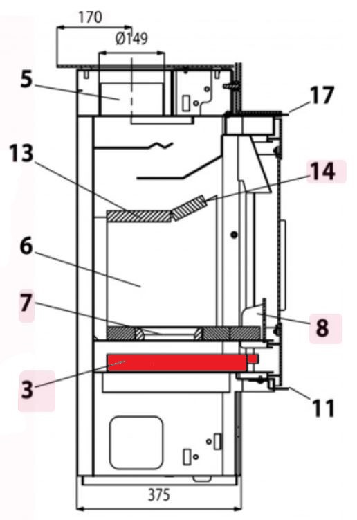 Haas+Sohn Tonstad 303.15 Aschekasten