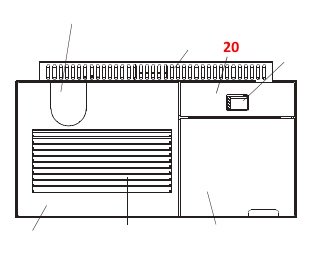 Wodtke ixbase air+ tapa unidad de mando