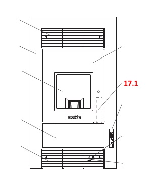 Wodtke PE Einbaugerät air+ placa principal P1