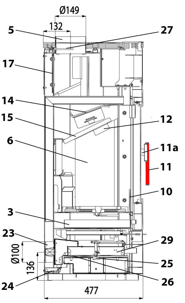 Haas-Sohn I 3020 manija de la puerta