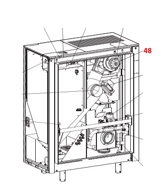 Wodtke ixbase air+ junta tiro de gas de combustión