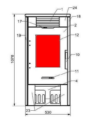 Haas+Sohn Andro 307.15 Sichtscheibe