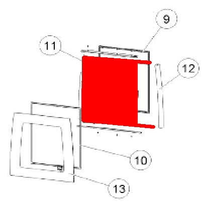 Austroflamm Moby puerta