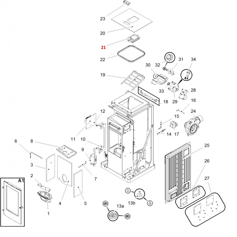 Haas+Sohn Pelletto III 434.08 conseil d'utilisation