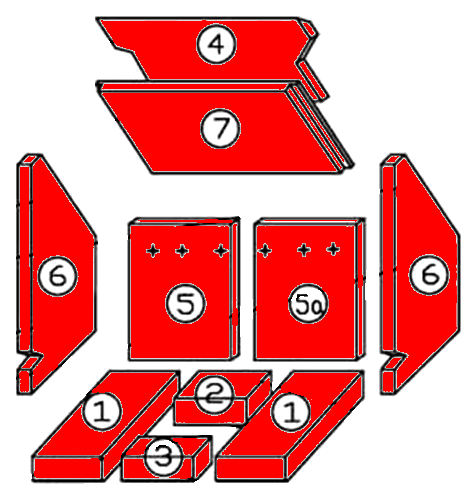 Justus Bavaria III Feuerraumauskleidung Brennraumauskleidung