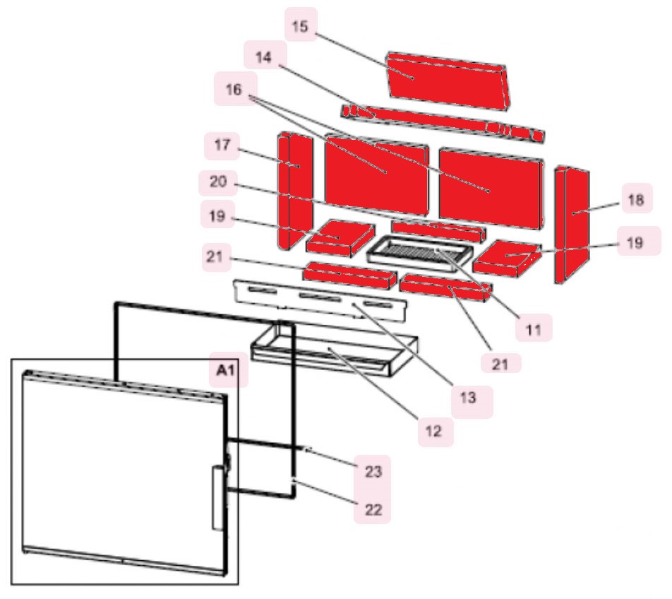 Haas+Sohn Hillington easy 347.15 Feuerraumauskleidung