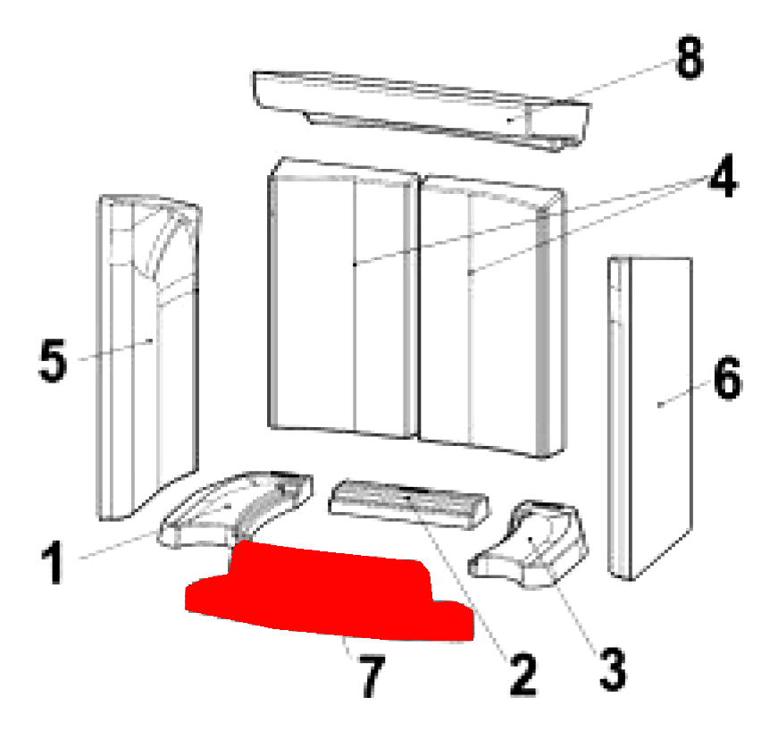 Austroflamm Chester Xtra Holzfang Aschefang